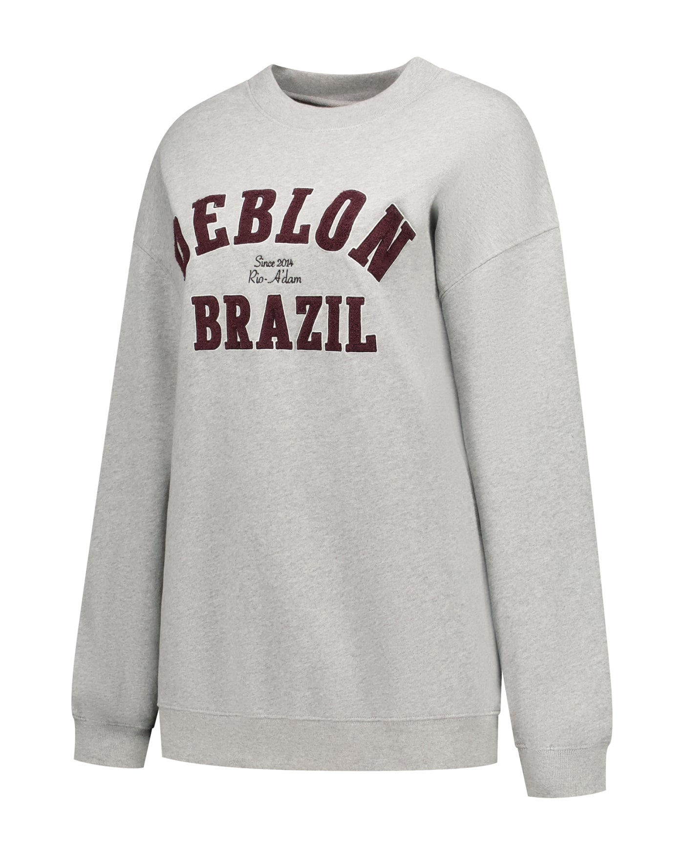 Malou Sweater Grey Melange - Main Image