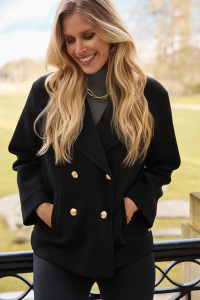 Vicky Peacoat | Black